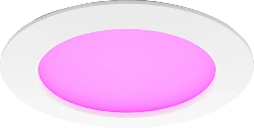 Philips Hue Platte Inbouwspot Wit En Gekleurd Licht Ø170 Mm Wit