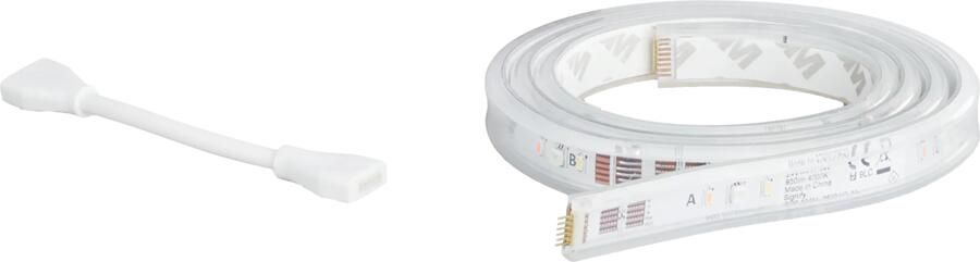 Philips Hue Lightstrip Plus Extension 1m Wit en gekleurd licht Uitbreiding Met bluetooth ondersteuning V4
