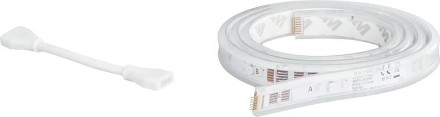 Philips Hue Lightstrip Plus Extension 1m Wit en gekleurd licht Uitbreiding Met bluetooth ondersteuning V4