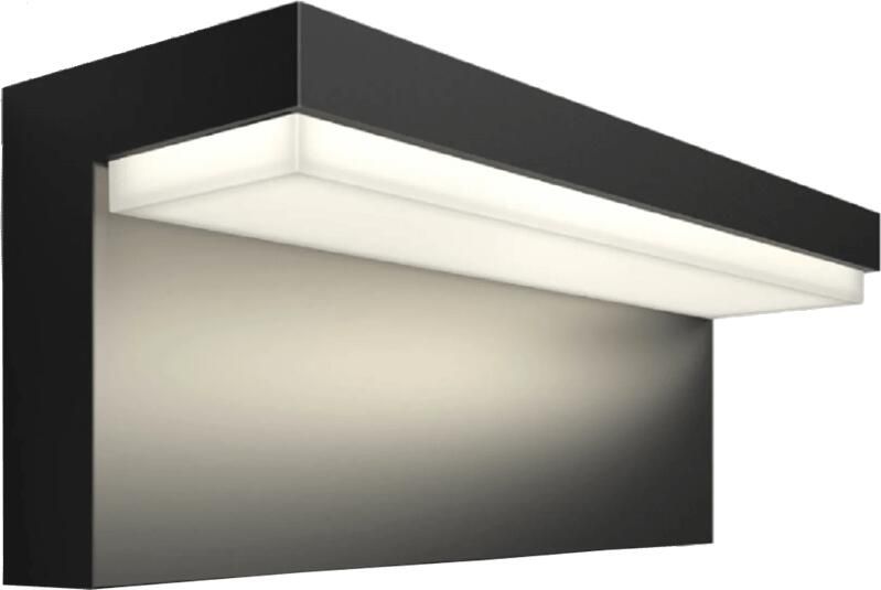 Philips Hue Outdoor Wandverlichting Led Nyro Zwart 24w