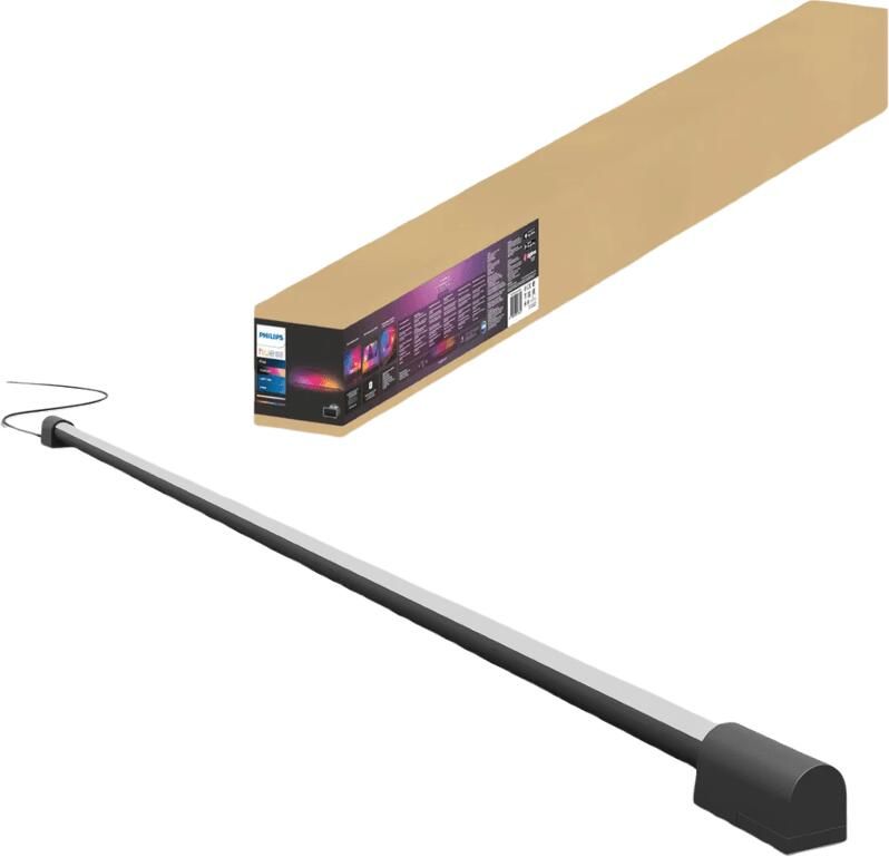 Philips Hue Play gradient light tube White and Color Ambiance 125cm zwart Bluetooth