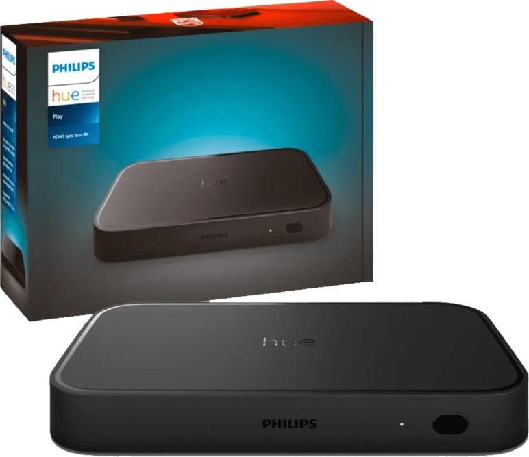 Philips Hue Play HDMI sync box 8k zwart