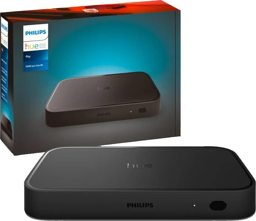 Philips Hue Play HDMI sync box 8k zwart