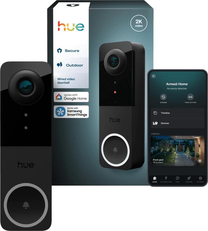 Philips Hue Secure Bedrade Videodeurbel