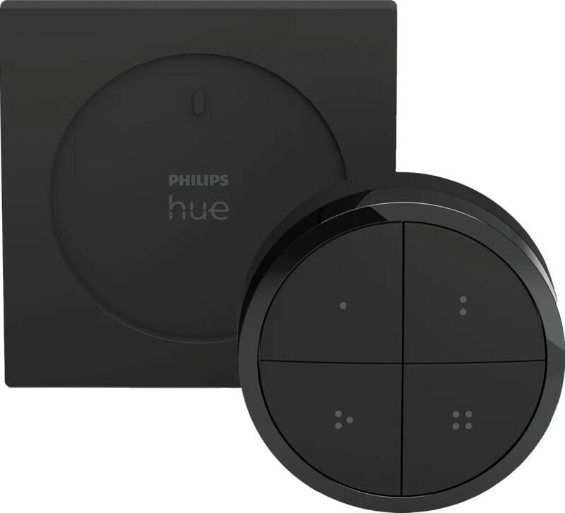 Philips Hue Tap Dial Switch Draadloze Draaischakelaar Zwart Mat