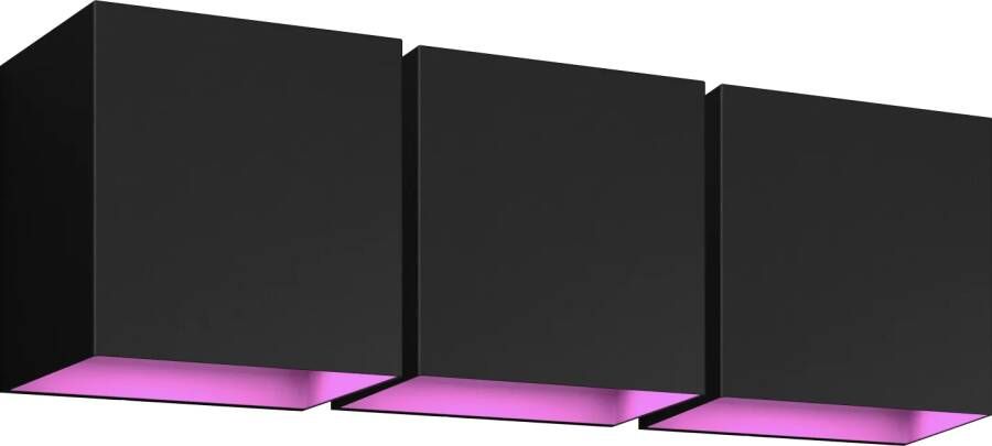 Philips Hue Resonate Downward White and Color zwart 3-pack