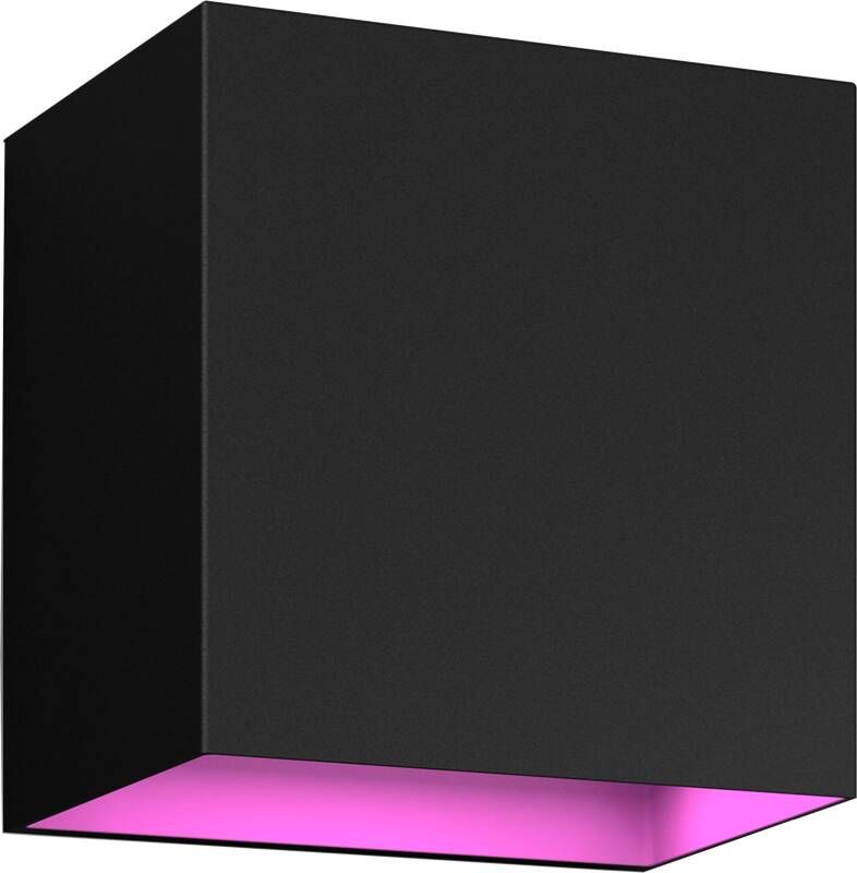 Philips Hue Resonate Down muurlamp wit en gekleurd licht zwart …