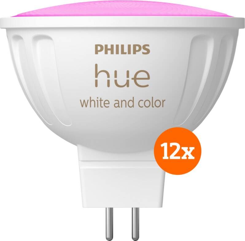 Philips Hue spot White and Color MR16 12-pack