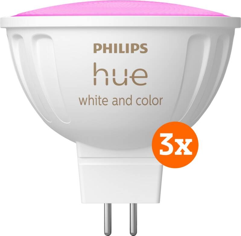 Philips Hue spot White and Color MR16 3-pack