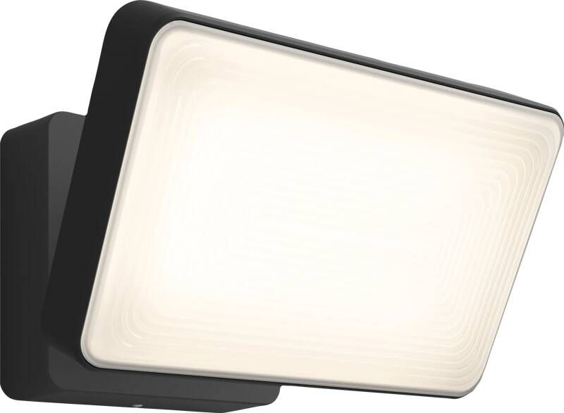 Philips Hue Outdoor Welcome Floodlight Schijnwerper zachtwit licht Zwart 15W IP44