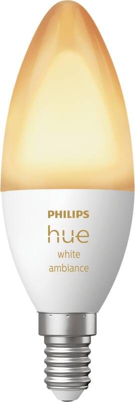 Philips Hue White Ambiance Kaarslamp E14 1-pack