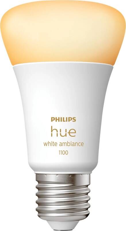 Philips Hue White Ambiance Verbonden LED-lamp E27 9.5W Equivalent 75W Bluetooth compatibel