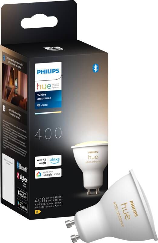 Philips Hue Spot warm-tot koelwit licht 1 pack GU10