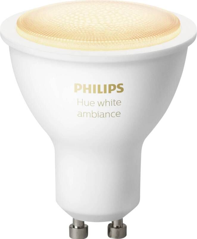 Philips Hue Slimme Lichtbron GU10 Spot warm tot koelwit licht 5W Bluetooth