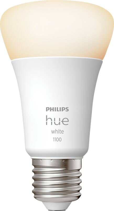 Philips Hue standaardlamp E27 Lichtbron White 1-pack 1100lm Bluetooth