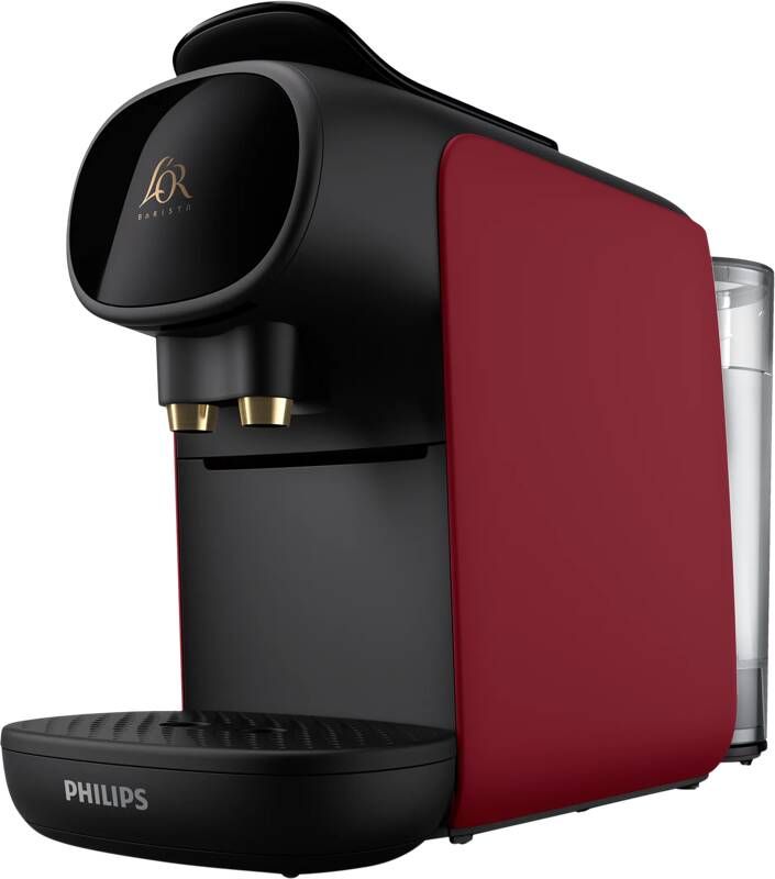 Philips L'Or Barista Sublime LM9012 50 Koffiecupmachine voor L'Or Espresso & Barista Koffiecups Zwart Rood