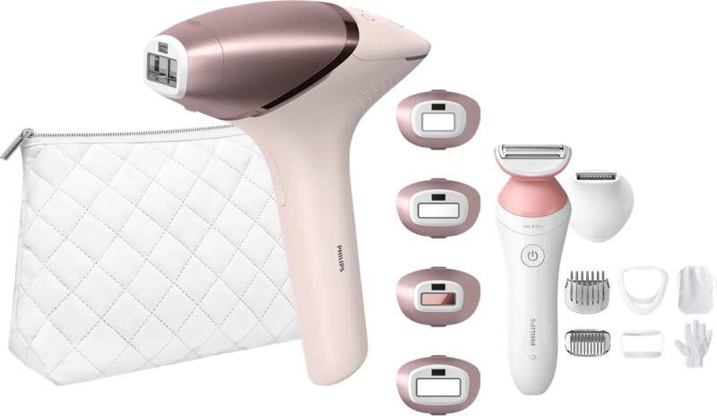 Philips Lumea 9000 Series BRI958 00 + BRL146 00 ladyshave