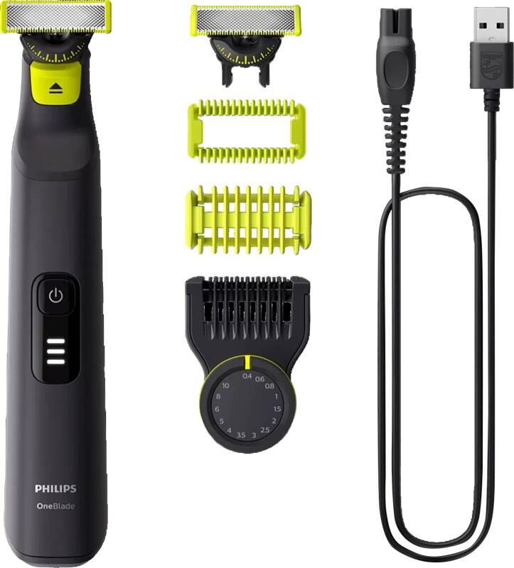 Philips OneBlade Pro 360 Face + Body Zwart Trimmer scheerapparaat en styler in 1 QP6542 15