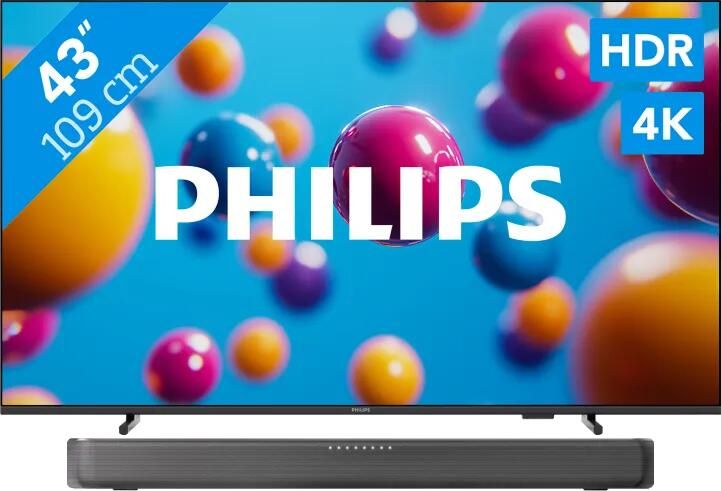 Philips 43'' PUS7000 4K (2025) + TAB5109