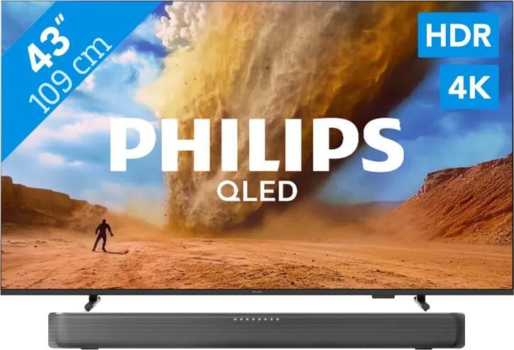 Philips 43" PUS7800 QLED 4K (2025) + TAB5109