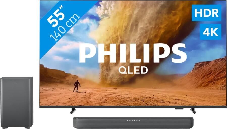 Philips 55" PUS7800 QLED 4K (2025) + TAB5309