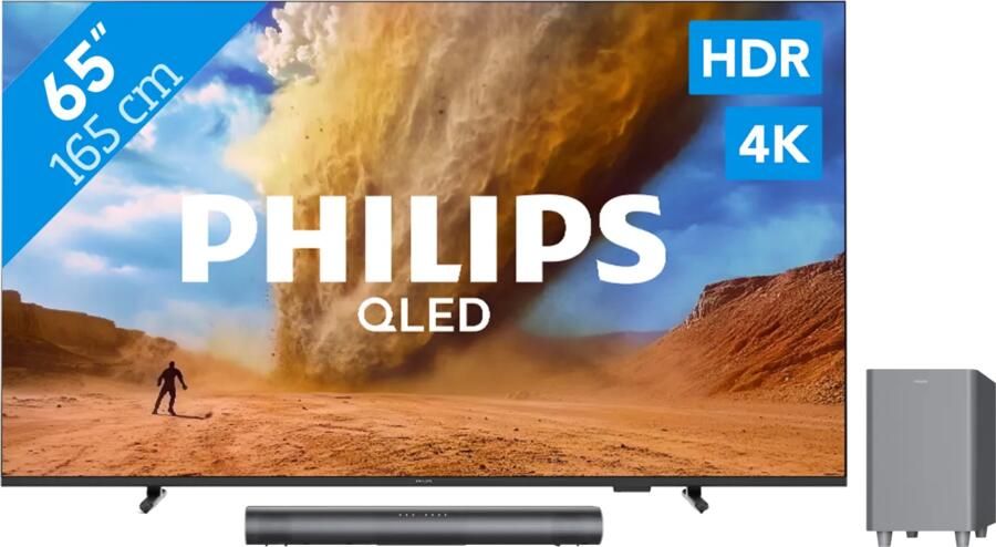 Philips 65" PUS7800 QLED 4K (2025) + TAB6100