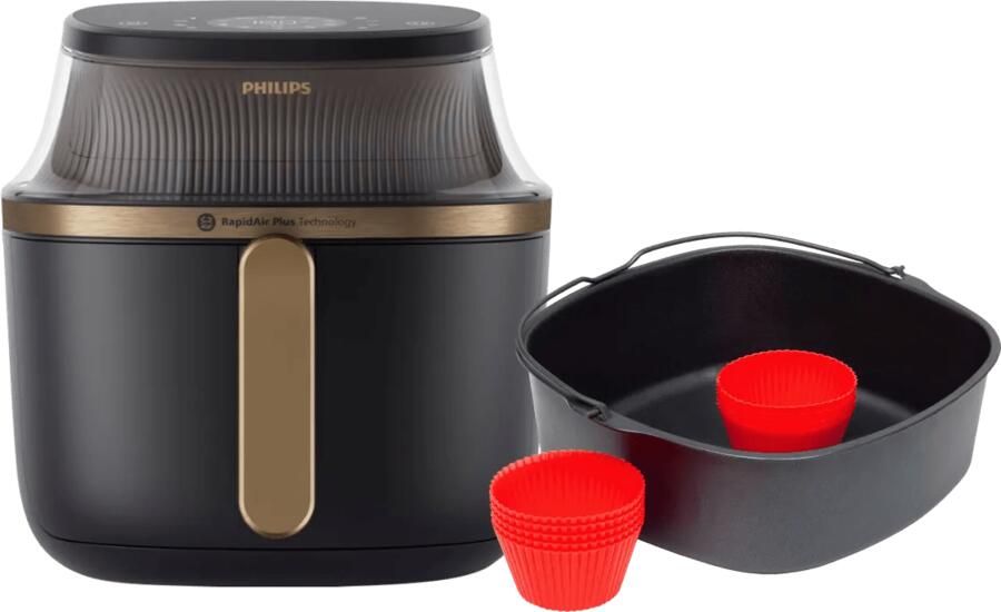 Philips Airfryer XL 3000 Serie NA332 00 + Bakmeesterset