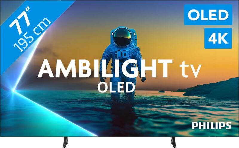 Philips 77OLED810 12 (2025) | 100 Hz Televisies | Beeld&Geluid Televisies | 8718863046777