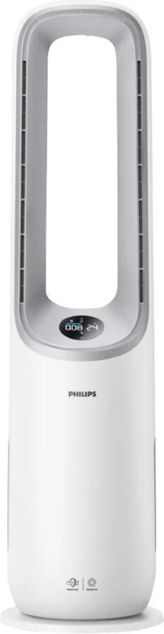 Philips 7000 Series Air Performer AMF765 10 2-in-1 Luchtreiniger & Ventilator HEPA Filter 270 m³ u Wit App Connected