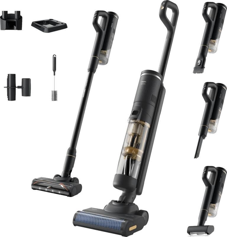 Philips XW7264 11 Steelstofzuiger zonder zak Zwart