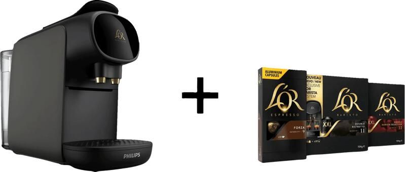 Philips L'Or Barista Philips LM9012 23 L'OR Barista Sublime grijs + koffiebundel t.w.v. € 12 99