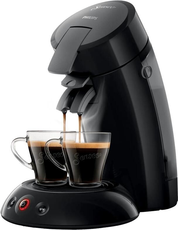 Philips Senseo Original HD6553 67 Koffiepadmachine voor max 2 Kopjes Koffie Exclusief Koffiepads Zwart