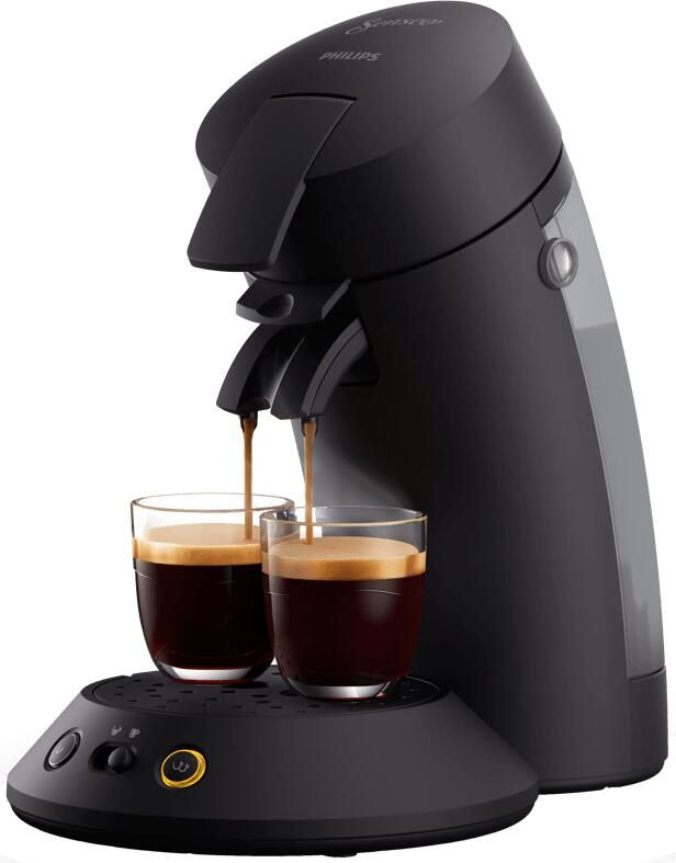 Philips Senseo Original Plus CSA210 10 Koffiepadmachine voor max 2 Kopjes Koffie Exclusief Koffiepads Sprankelend Wit