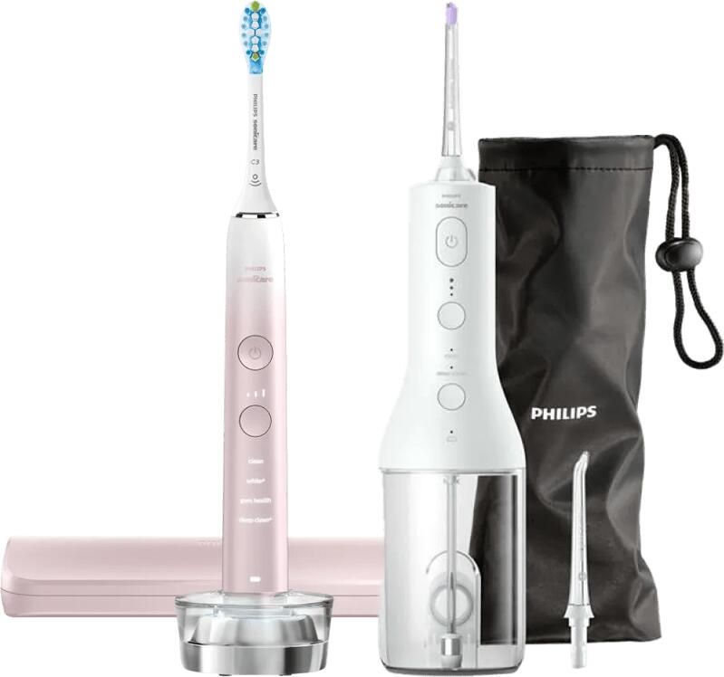 Philips Sonicare DiamondClean 9000 HX9911 84 + Power Flosser Wit