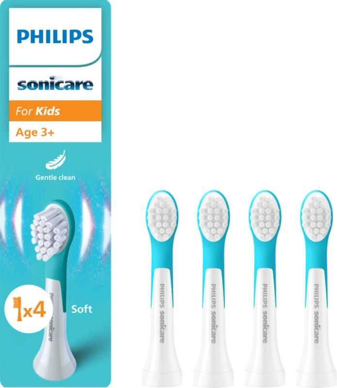 Philips Sonicare For Kids 3+ HX6034 90 (4 stuks)
