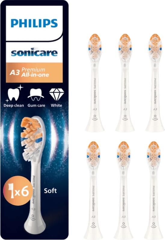 Philips Sonicare Premium All-in-One Wit (6 stuks)