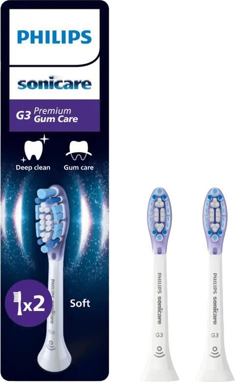 Philips Sonicare Premium Gum Care HX9052 87 Wit (2 stuks)