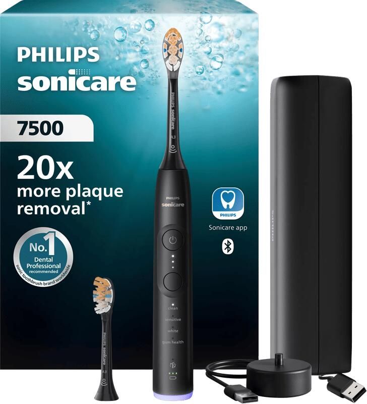 Philips Sonicare Series 7500 HX7421 14 Zwart