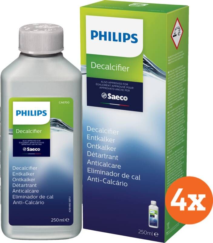 Philips Saeco CA6700 10 Ontkalker 4 stuks