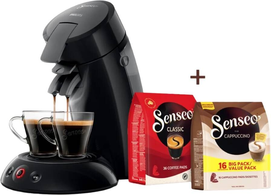 Philips Senseo Original HD6553 67 incl. koffiebundel t.w.v. 11 19 zwart