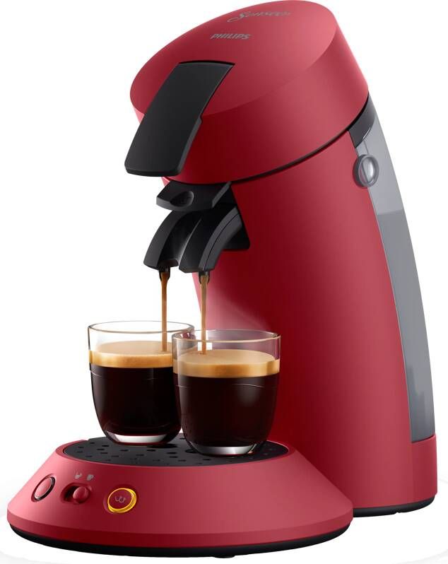Philips Senseo Original Plus CSA210 60 Koffiepadmachine voor max 2 Kopjes Koffie Exclusief Koffiepads Diepzwart