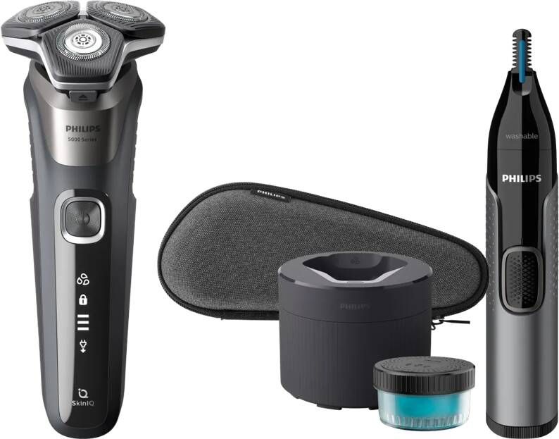 Philips Shaver Series 5000 S5887 50 + Neustrimmer