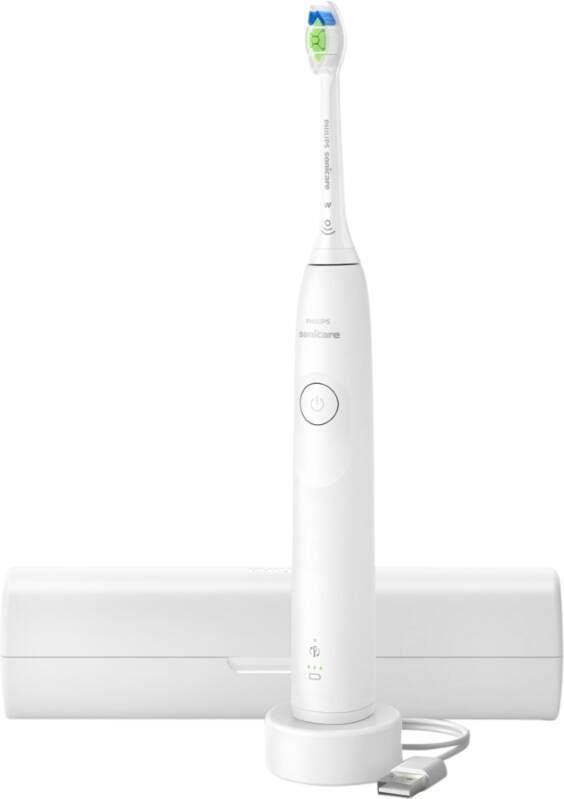 Philips Sonicare 5300 Series Elektrische Tandenborstel Wit Reisetui Wittere tanden HX7108 02