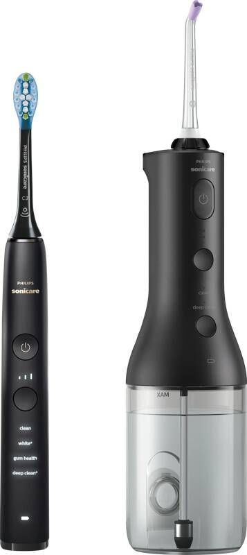 Philips Sonicare DiamondClean 9000 HX3886 43 + Power Flosser Zwart