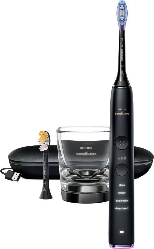 Philips Sonicare DiamondClean Smart Series 9000 HX9917 89 Elektrische tandenborstel Zwart