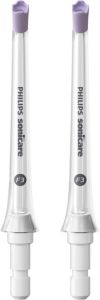 Philips Sonicare Monddouche-reserve-mondstuk F3 Quad Stream nozzle HX3062 00 met moderne technologie en zachte rubberen geleider compatibel met iedere powerflosser