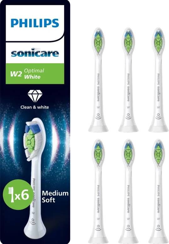 Philips Sonicare Optimal White HX6066 87 Wit (6 stuks)