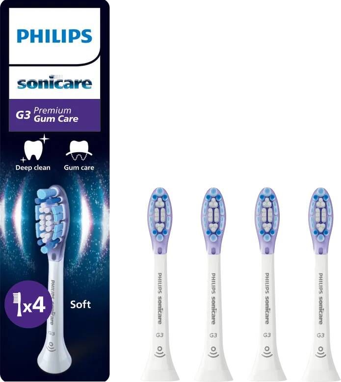 Philips Sonicare Premium Gum Care HX9054 87 Wit (4 stuks)