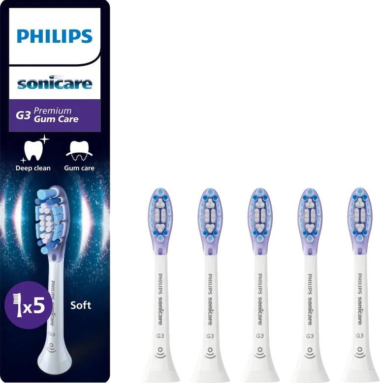 Philips Sonicare Premium Gum Care HX9055 87 Wit (5 stuks)