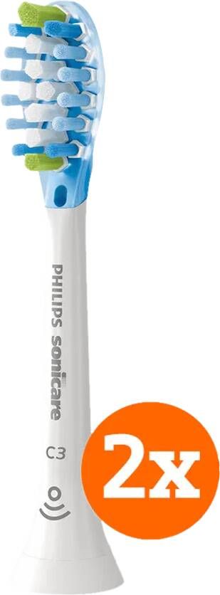 Philips Sonicare HX9042 17 Premium Plaque Control standaard opzetborstels (2 stuks)